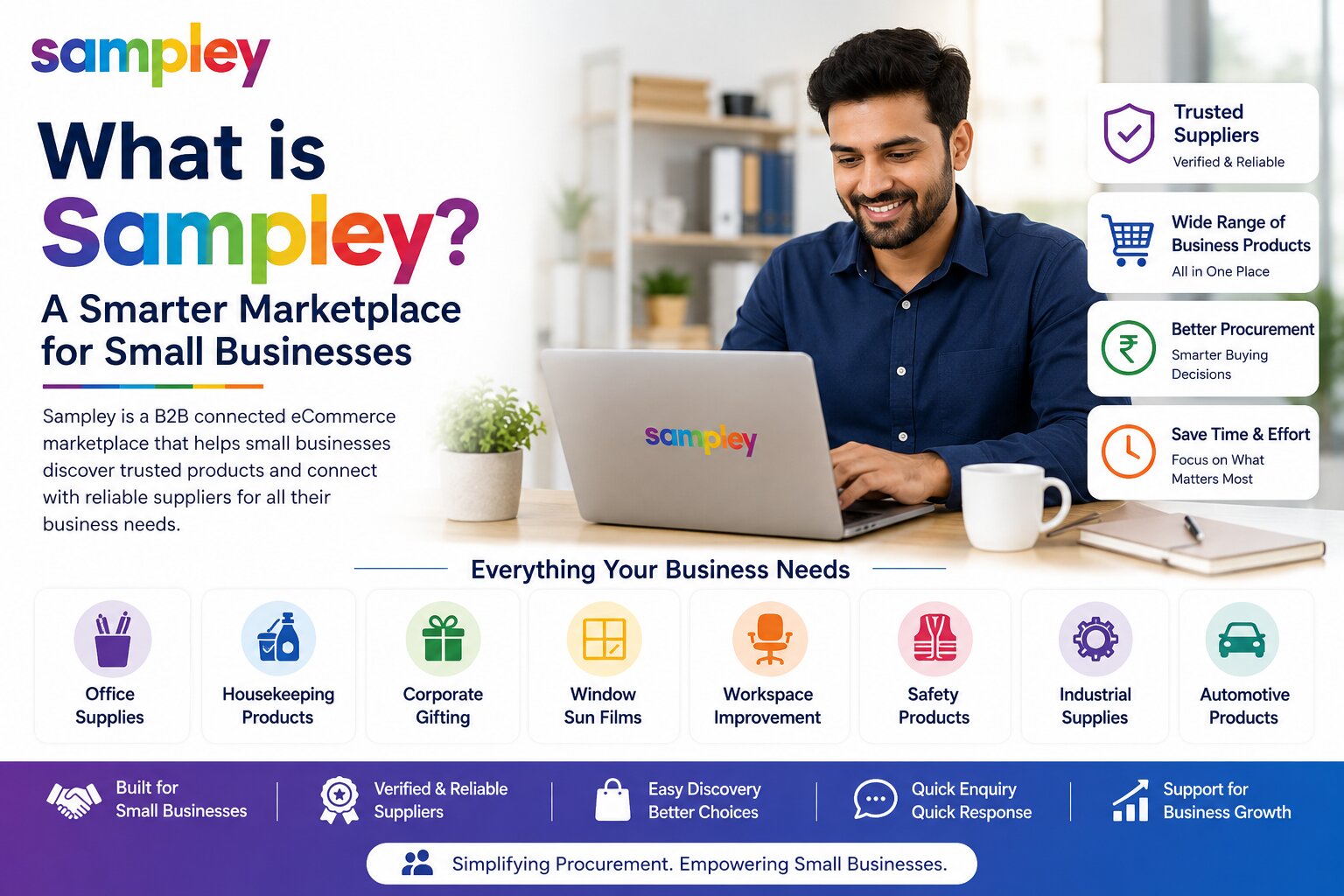 Helping Small Businesses Find Trusted Products & Suppliers Easily