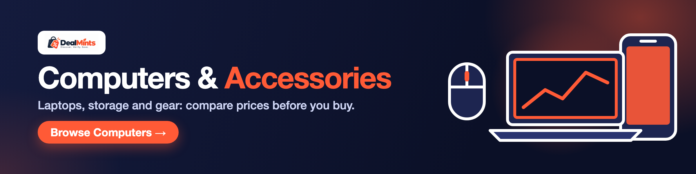 Computers and accessories deals on DealMints, compare prices